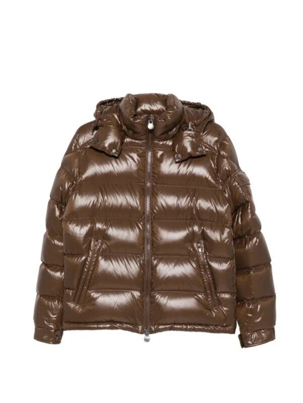 Moncler Maya Brown Puffer Jacket Mens Size L